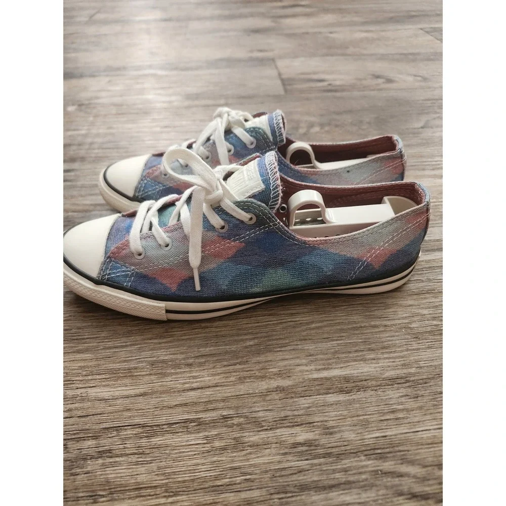 Converse All Star Missoni Women's Shoes 6 1/2 Pink blue Cotton Candy 6.5 sparkle